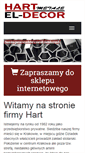Mobile Screenshot of hart-metale.pl